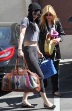 RUMER WILLIS in Tights Arrives at DWTS Rehearsals in Hollywood 1403