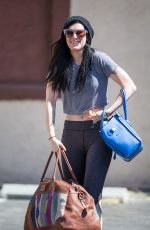 RUMER WILLIS in Tights Arrives at DWTS Rehearsals in Hollywood 1403