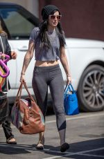 RUMER WILLIS in Tights Arrives at DWTS Rehearsals in Hollywood 1403