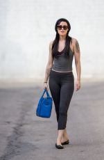 RUMER WILLIS in Tights Arrives at DWTS Rehearsals in Hollywood 1403
