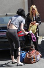 RUMER WILLIS in Tights Arrives at DWTS Rehearsals in Hollywood 1403