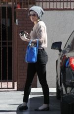 RUMER WILLIS in Tights at Dancing with the Stars Rehearsals in Hollywood 2502