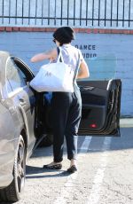 RUMER WILLIS Leaves Dancing with the Stars Practice in Hollywood