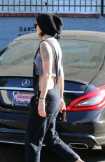 RUMER WILLIS Leaves Dancing with the Stars Practice in Hollywood