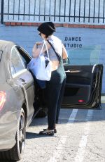 RUMER WILLIS Leaves Dancing with the Stars Practice in Hollywood