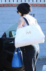 RUMER WILLIS Leaves Dancing with the Stars Practice in Hollywood