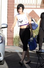 RUMER WILLIS Leaves DWTS Rehearsals in Hollywood 2603