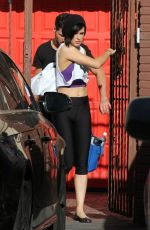 RUMER WILLIS Leaves DWTS Rehearsals in Hollywood 2603