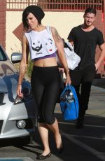 RUMER WILLIS Leaves DWTS Rehearsals in Hollywood 2603