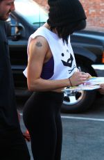 RUMER WILLIS Leaves DWTS Rehearsals in Hollywood 2603