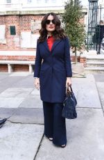 SALMA HAYEK at Jermyn Street at Piccadilly in London