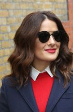 SALMA HAYEK at Jermyn Street at Piccadilly in London