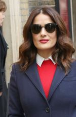 SALMA HAYEK at Jermyn Street at Piccadilly in London