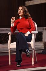 SALMA HAYEK at The Facebook Creative Talks Part 1 in London