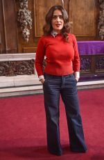SALMA HAYEK at The Facebook Creative Talks Part 1 in London