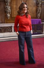 SALMA HAYEK at The Facebook Creative Talks Part 1 in London