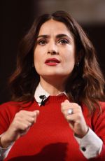 SALMA HAYEK at The Facebook Creative Talks Part 1 in London