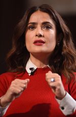 SALMA HAYEK at The Facebook Creative Talks Part 1 in London