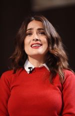 SALMA HAYEK at The Facebook Creative Talks Part 1 in London