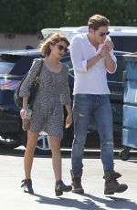 SARAH HYLAND Out and About in Los Angeles 2403