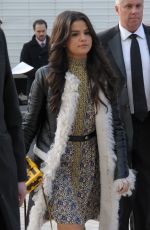 SELENA GOMEZ at Louis Vuitton Fashion Show in Paris