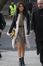 SELENA GOMEZ at Louis Vuitton Fashion Show in Paris