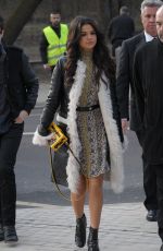 SELENA GOMEZ at Louis Vuitton Fashion Show in Paris
