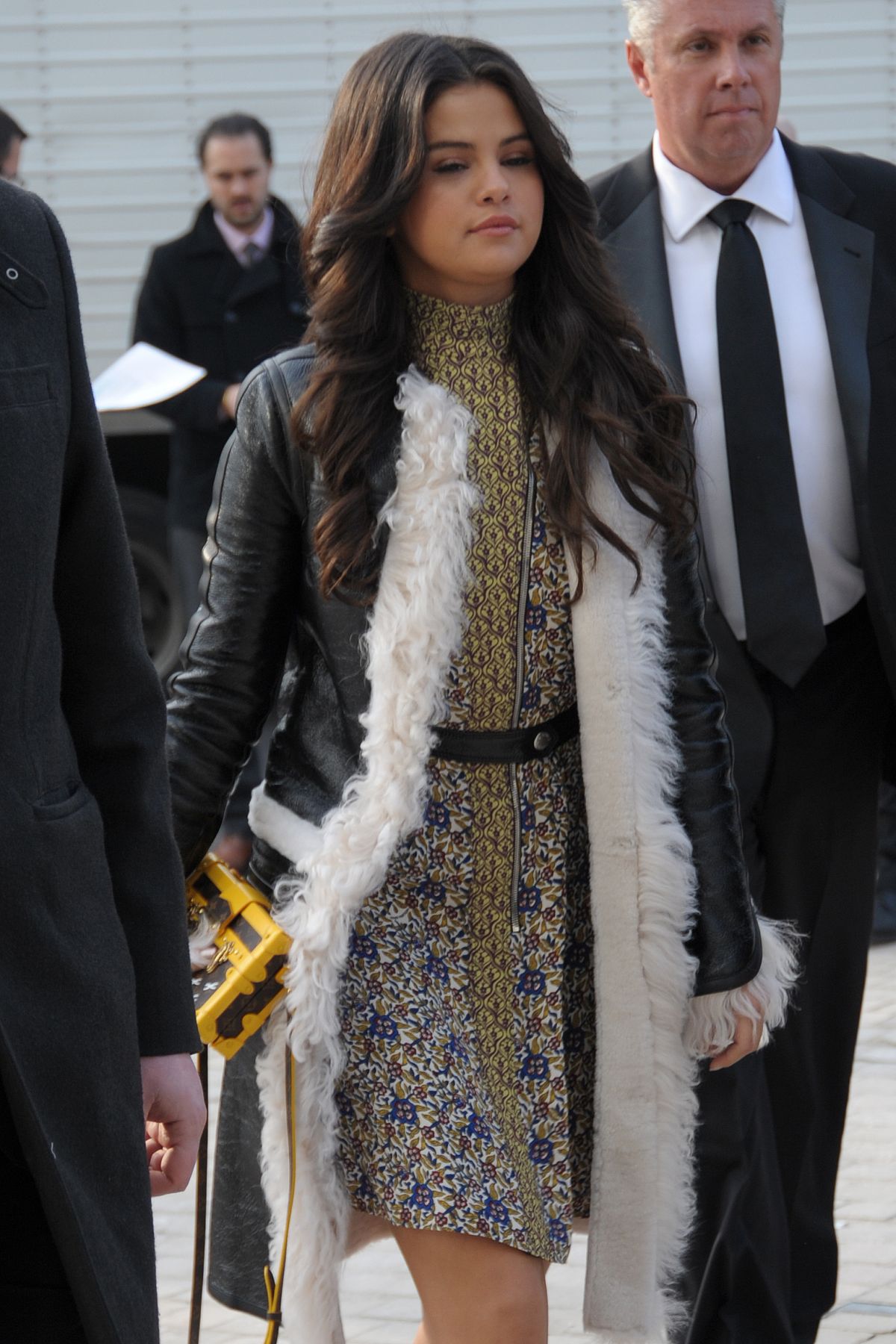 Selena Gomez attends the Louis Vuitton show as part of the Paris