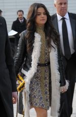 SELENA GOMEZ at Louis Vuitton Fashion Show in Paris