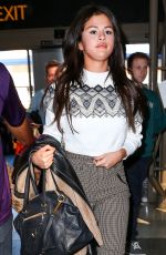 SELENA GOMEZ Departing from LAX Airport in Los Angeles 0903