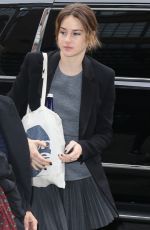 SHAILENE WOODLEY Arrives at Her New York