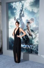 SHAILENE WOODLEY at Insurgent premiere in New York