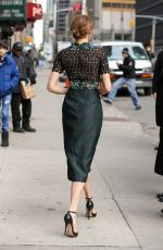 SHAILENE WOODLEY Leaves Late Show with David Letterman