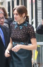 SHAILENE WOODLEY Leaves Late Show with David Letterman