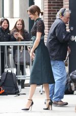 SHAILENE WOODLEY Leaves Late Show with David Letterman