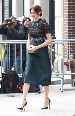 SHAILENE WOODLEY Leaves Late Show with David Letterman