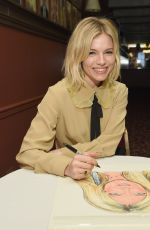 SIENNA MILLER at Sienna Miller Caricature Unveiling at Sardi