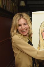 SIENNA MILLER at Sienna Miller Caricature Unveiling at Sardi