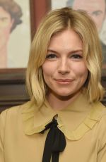 SIENNA MILLER at Sienna Miller Caricature Unveiling at Sardi