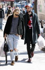 SIENNA MILLER in Ripped Jeans Out in New York 1303