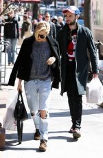 SIENNA MILLER in Ripped Jeans Out in New York 1303