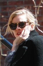 SIENNA MILLER in Ripped Jeans Out in New York 1303