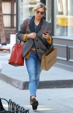 SIENNA MILLER Out Shopping in New York 1002