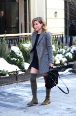 SOPHIA BUSH on the Set of Law & Order in New York 1203