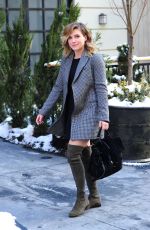 SOPHIA BUSH on the Set of Law & Order in New York 1203