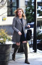 SOPHIA BUSH on the Set of Law & Order in New York 1203
