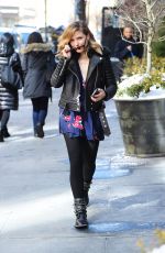 SOPHIA BUSH Out and About in New York 0903