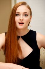 SOPHIE TURNER at Game of Thrones Season 5 Press Conference in Beverly Hills
