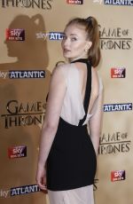 SOPHIE TURNER at Game of Thrones Season 5 World Premiere in London