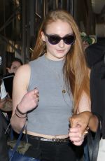 SOPHIE TURNER at LAX Airport in Los Angeles 2603